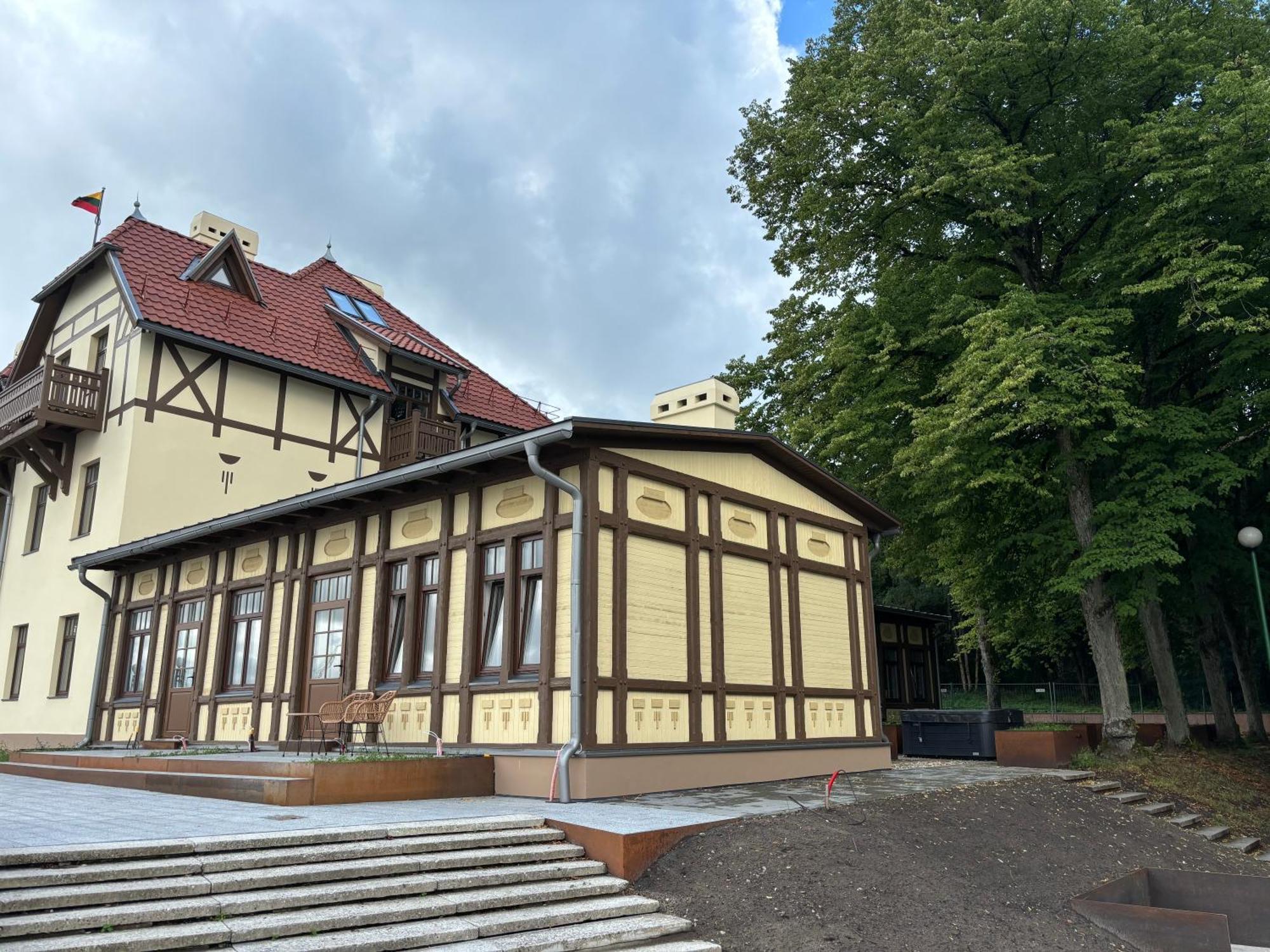 Smiltynes Kurhauzas Sandkrug Kurhaus Klaipėda Exterior foto